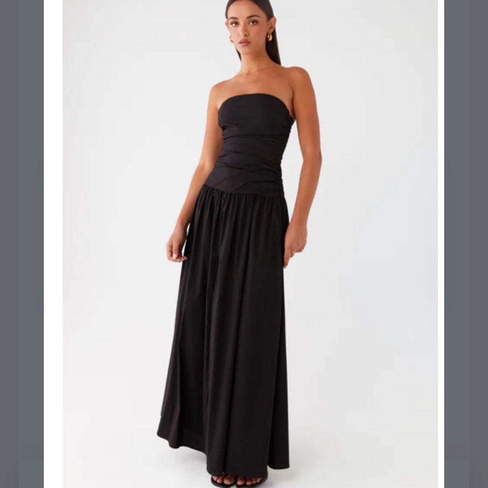 Peppermayo - Carmel Maxi Dress- Black - Size 2